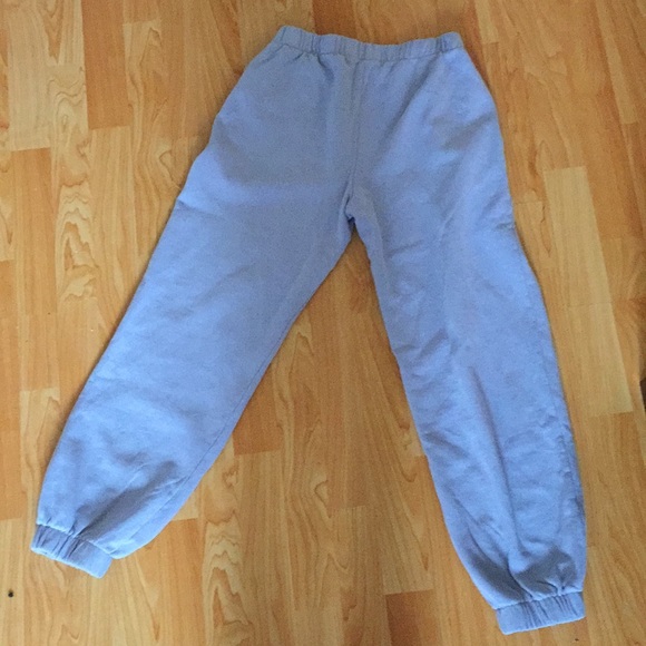 Brandy Melville Pants - Brandy Melville blue sweatpants